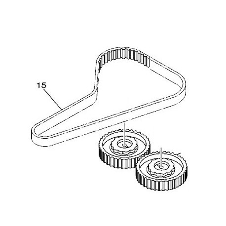 Distributie riem Yamaha F150