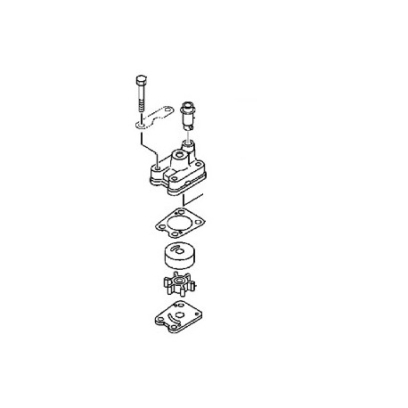 yamaha Waterpomp reparatie kit F4A