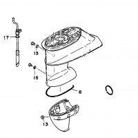 Yamaha 20A 25A lower unit seal kit