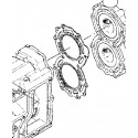 Yamaha 6A & 8A cilinder kop pakking