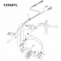 Montage/kabel set F25G