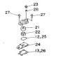 Yamaha 40-50-60 pk Waterpomp reparatie kit