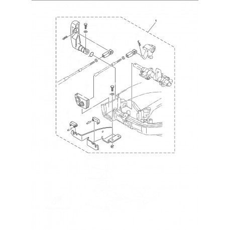 Aanbouwkit Yamaha 6-8-9.9 4takt