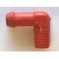 Elbow distributer vent