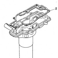 Gasket Upper Casing 6A & 8A 1974