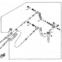 Aanbouwkit Yamaha 6C & 8C