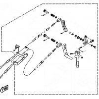 Aanbouwkit Yamaha 6C & 8C