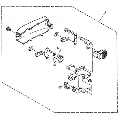 aanbouwkit Yamaha 25J & 30D