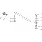 Tiller arm yamaha F20G & F25G