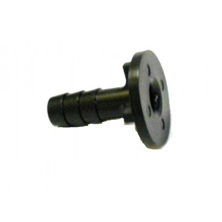 Flushing adapter hose barb