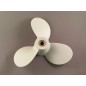 Propeller 4 tot 6 pk yamaha Splined 7 1/2 X8BA Propeller 4 tot 6 pk yamaha Splined 7 1/2 X8BA