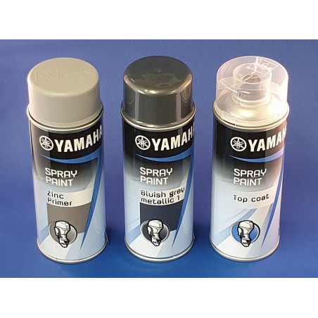 Yamaha spuitlak set bluish grey metallic 1