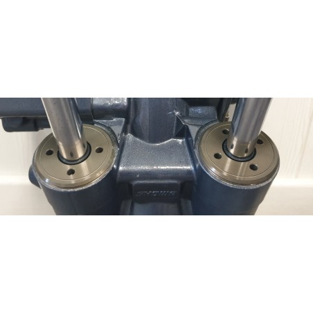2 x Showa Powertrim cilinder eindkap incl. seals