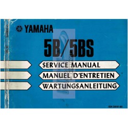 yamaha5B servic manual