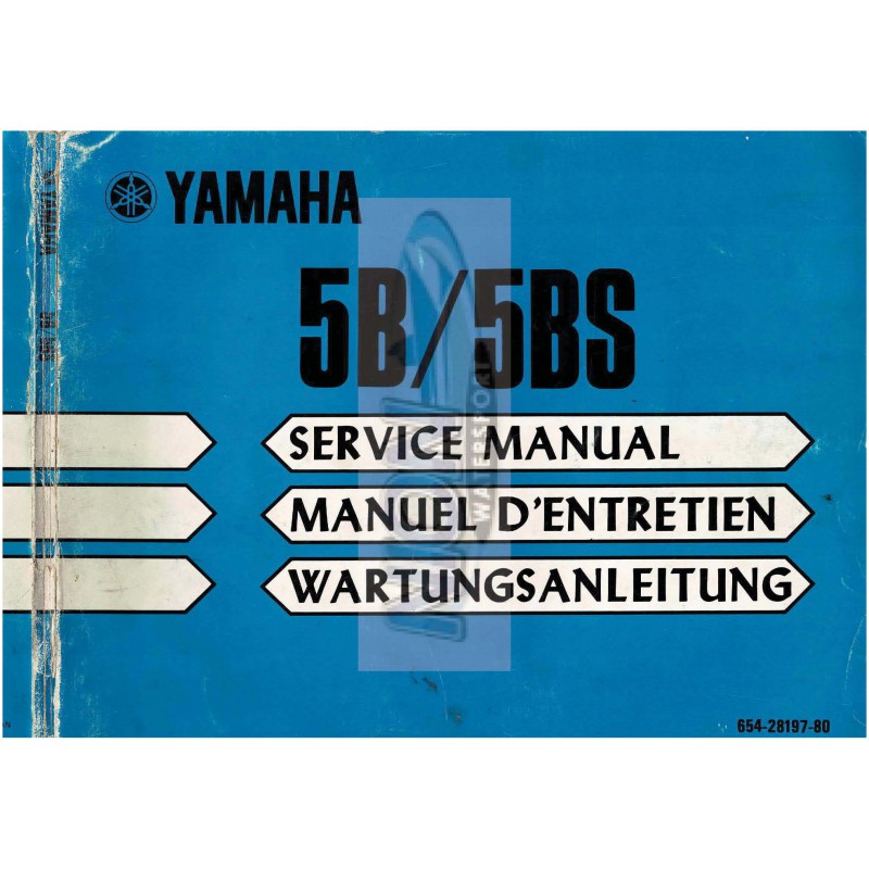 yamaha5B servic manual