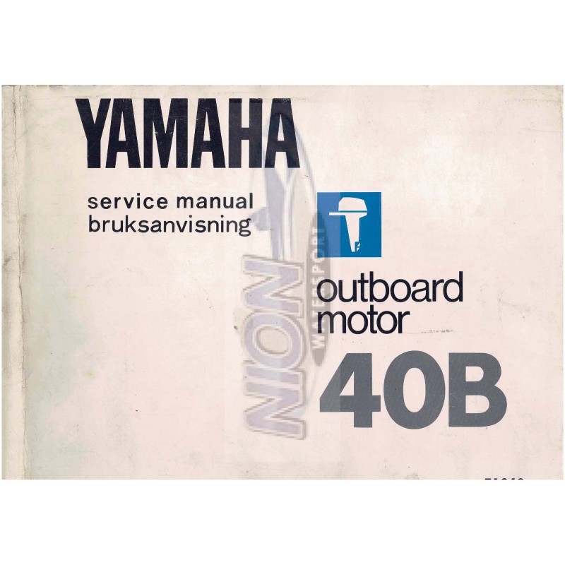yamaha 40B service manual