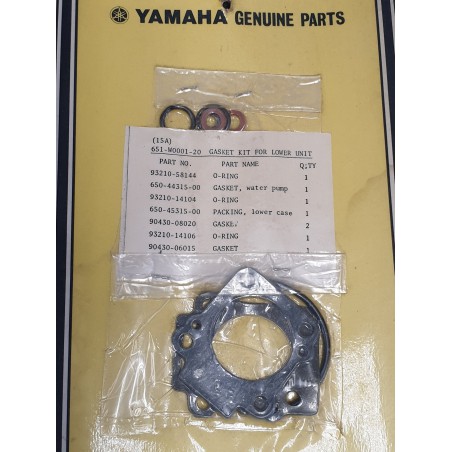 Gasket kit for lower unit yamaha 15A