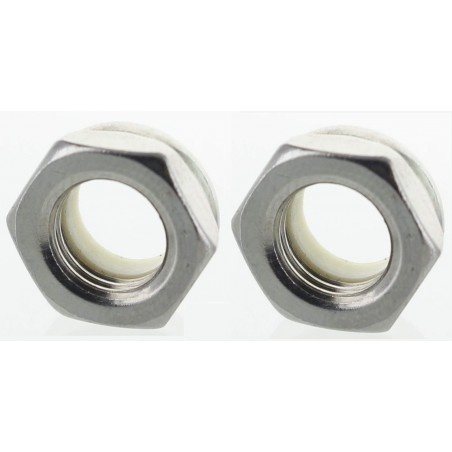 2 x Moer Stuur arm .375-24 Stainless Steel