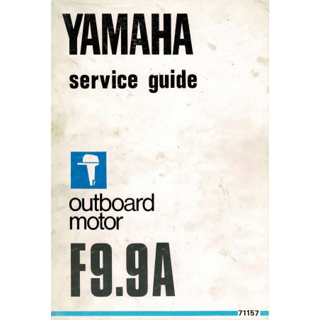 Service manual Yamaha F(T)9.9A PDF
