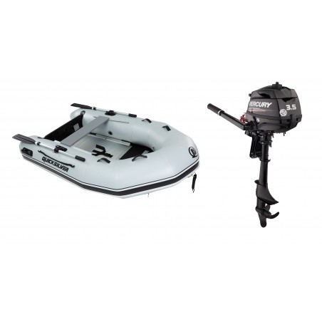 Quicksilver 250 Sport Alu. + Mercury motor