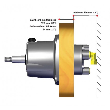 Hydraulische besturing 40 tot 115pk