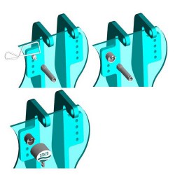 Stazo buitenboordmotor slot bout montage