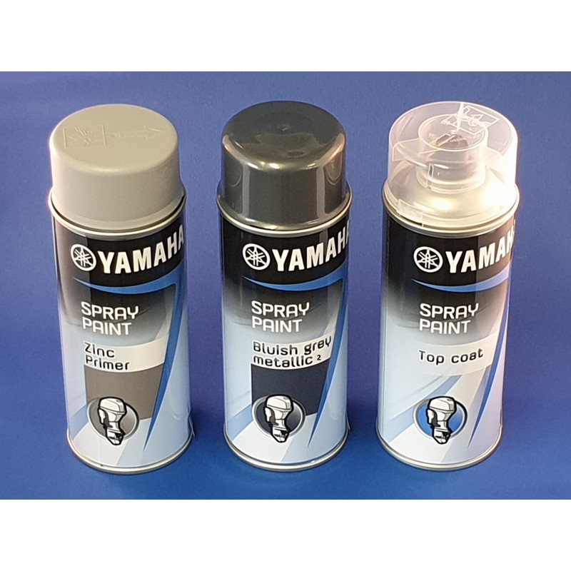 Yamaha spuitlak set bluish grey metallic 2
