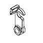 Retainer gas kabel