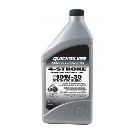 Quicksilver 10W30 4 takt Outboard/inboard olie 1 ltr
