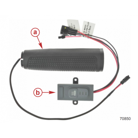 Tiller Heated grip kit