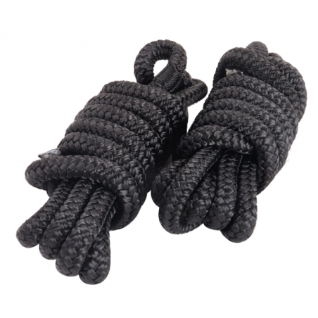 2 x Fenderlijn  gevlochten 8mm x 1.5 mtr