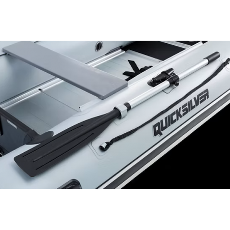 Roeiriemen Quicksilver Opblaasboot 142cm Zwart