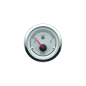 Brandstof meter analoog classic serie wit chrome