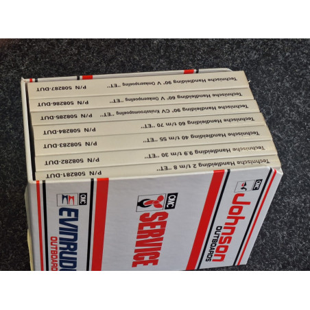 Evinrude Johnson OMC Service manual set 1992