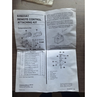 Remote Control Attaching kit Mercury 20-25pk (gebruikt)