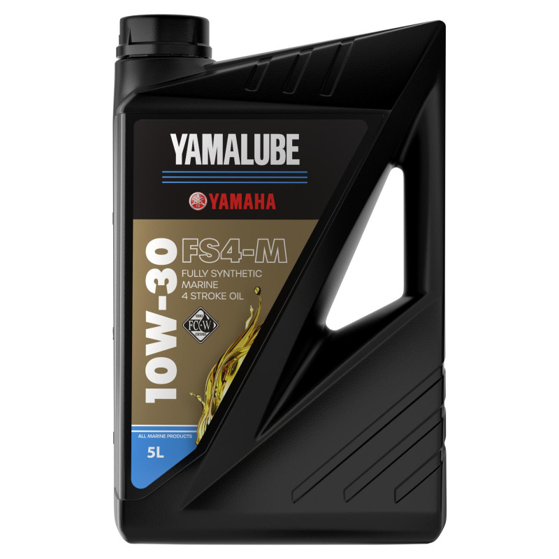 Yamalube 10W30 FS4-M volledig synthetische 4 takt olie 5 ltr. Yamalube 10W30 FS4-M volledig synthetische 4 takt olie 5 ltr.