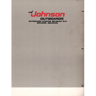 Johnson Instruction Book 70 & 75 HP models 1978
