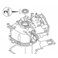 Yamaha Krukas Kering F4B // F5A // F6C  boven