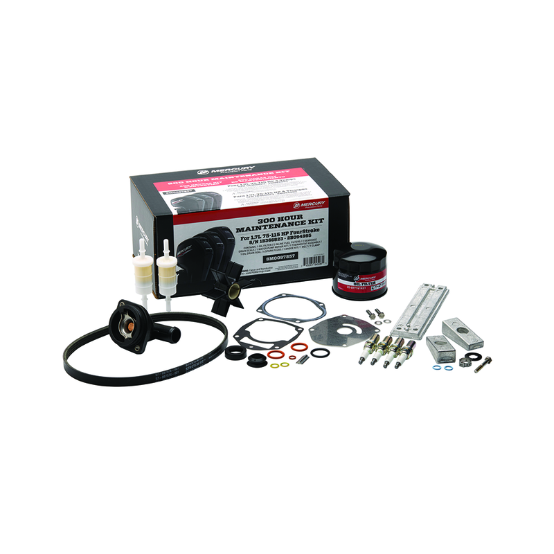 Service kit Mercury F75 t/m F115 1.7 ltr 300 uren Service kit Mercury F75 t/m F115 1.7 ltr 300 uren