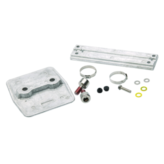 Mercury aluminium anode kit type 8M0205953 inclusief montagemateriaal voor V6 en V8 CMS buitenboordmotoren