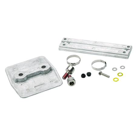 Mercury aluminium anode kit type 8M0205953 inclusief montagemateriaal voor V6 en V8 CMS buitenboordmotoren