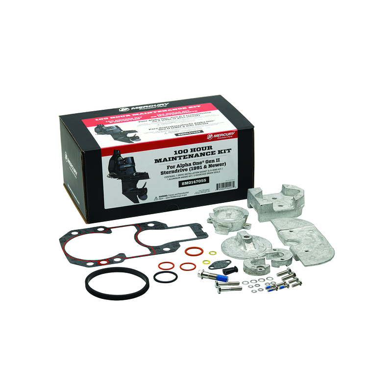 100 uren service kit Alpha One G2 1991 en nieuwer
