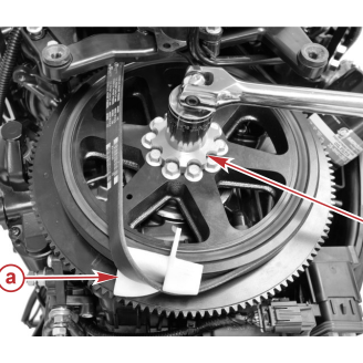 Alternator belt Shoe