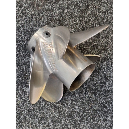 Mercury HighFive propeller 12.75 X 20P Small hub 75-125pk, gebruikt!