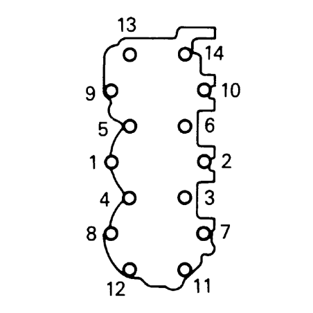 Yamaha 25J // 30D cilinderkop pakking