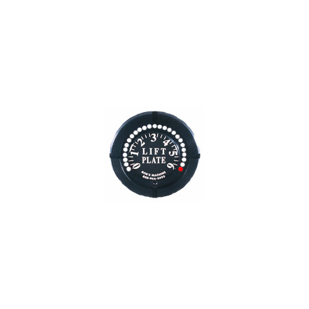 Jackplate indicator gauge  zwart LED Bobs Marine