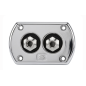Uflex R9CH / Mercury 64-8M0088973 Dubbele Bulkhead Fitting Uflex R9CH / Mercury 64-8M0088973 Dubbele Bulkhead Fitting