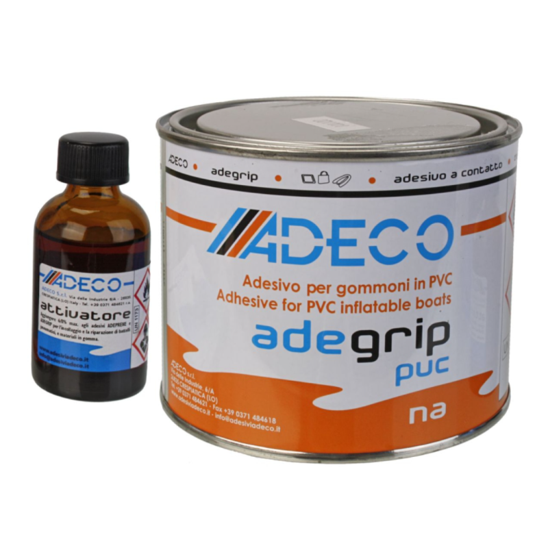 Adegrip PVC Lijm 2-Componenten voor Opblaasboot 500gr Adegrip PVC Lijm 2-Componenten voor Opblaasboot 500gr