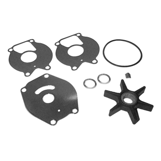 Originele Mercury waterpomp reparatieset 47-85089T4 met OEM-impeller, roestvrijstalen bodemplaat, pakkingen en o-ringen