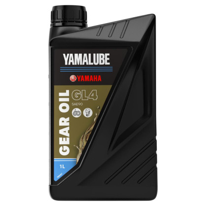 Yamalube GL4 SAE90 Gear Oil 1000 ml fles staartstukolie voor buitenboordmotoren tot 75 pk
